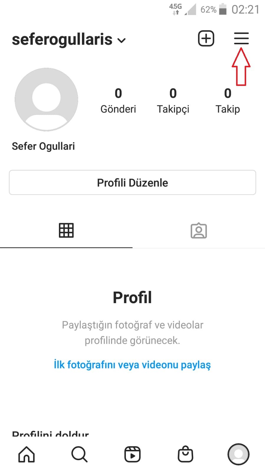instagram isletme hesabi olusturma 1