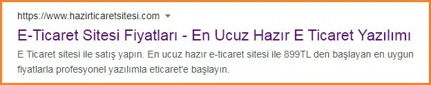meta başlığı
