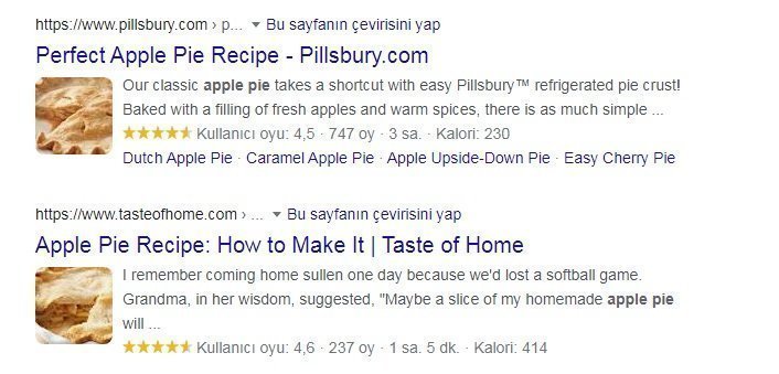yapilandirilmis veri kullanimi